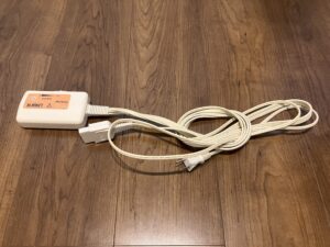 青森の冬の寝る前に使っている電気毛布