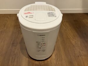 冬の乾燥対策に使っている加湿器