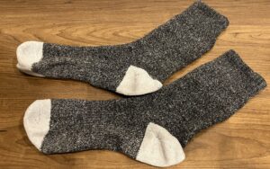 青森の冬の寒さ対策に使っている厚手の靴下